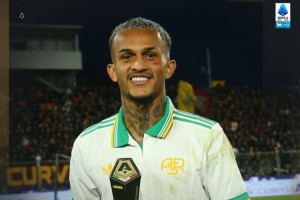 挑射破门，韦斯利当选罗马客场3-1克雷莫内塞全场最佳