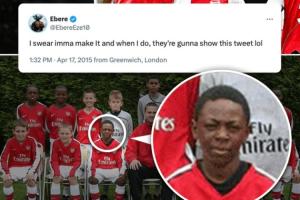 励志！埃泽10年前社媒再被挖：我发誓要成功，到时再来看这段文字