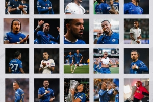 里程碑！切尔西官方晒海报，祝贺古斯托蓝军生涯出战100场