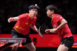 乒乓球混团世界杯：中国队8-1战胜中国香港队，取得开门红️