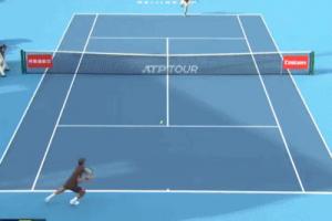 灵性一击！商竣程精彩背后截击入围ATP年度最佳击球候选