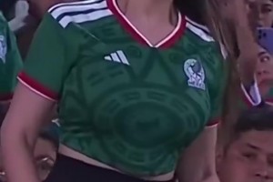 拉丁美女风情万种！墨西哥美女球迷惊艳入镜