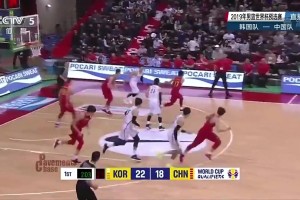 今晚中韩大战即将开打！2019年世预赛丁彦雨航曾对韩国爆砍30分