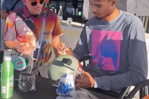 阳光男孩文班亚马！大男孩的笑容很治愈