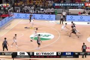 韩国克莱？李贤重vs中国男篮首节变态准三分5中4！
