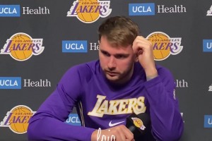 东契奇主动揽责：今天输球在我 不该在一场比赛里有9误