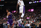 湖人险胜爵士后攻防效率排名变动，进攻第12防守第14