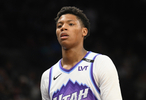 挺高效！5号秀贝利半场出战14分钟6中5&三分3中2拿到12分
