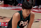 杨瀚森连续3场0分：3中0下半场被弃用NBA生涯三分14中1